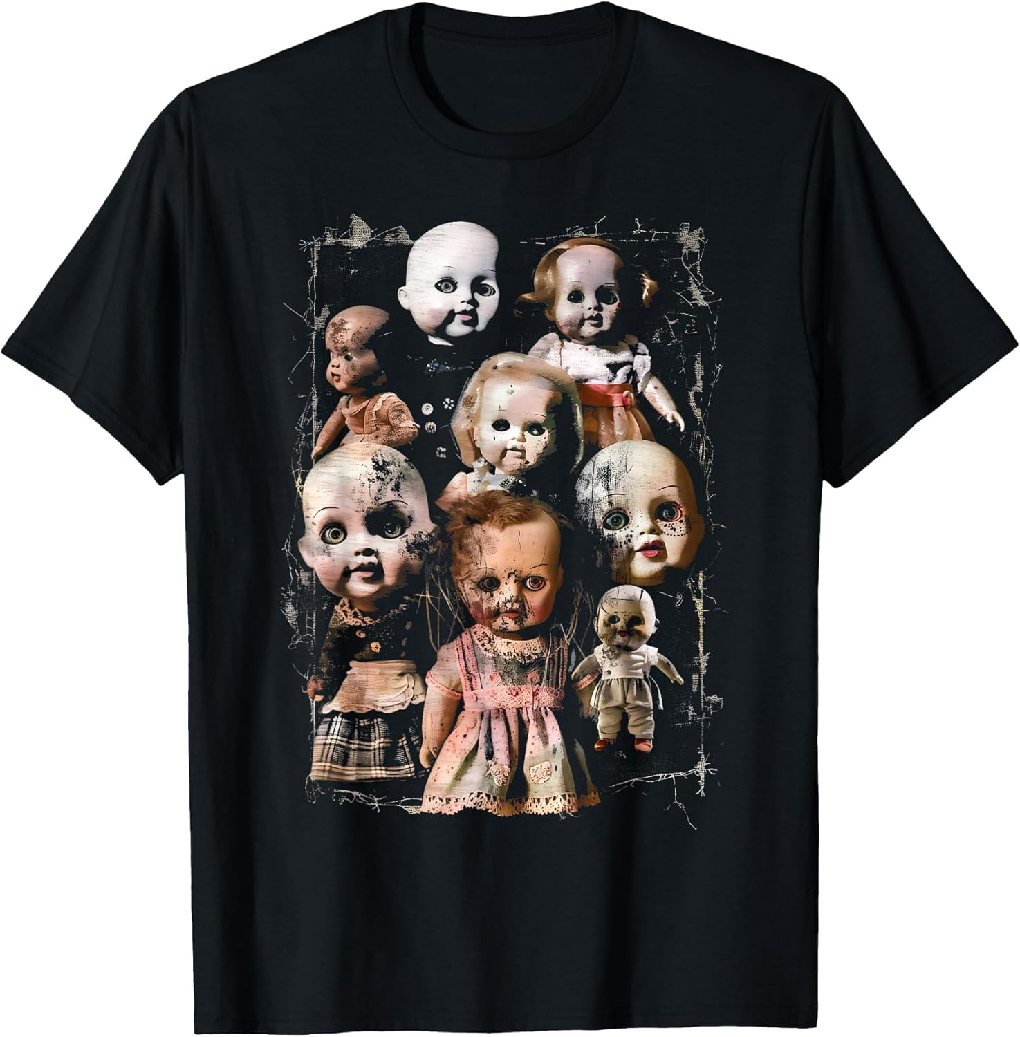 Creepy Dolls Haunted Possessed Horror Movie Goth Alt Scary
