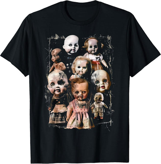 Creepy Dolls Haunted Possessed Horror Movie Goth Alt Scary