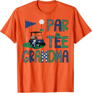 Par- Grandma Golf Lover Birthday Party Family Matching