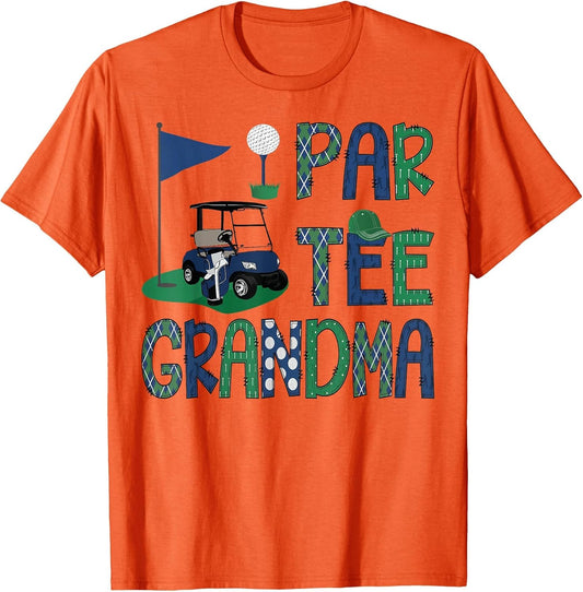 Par- Grandma Golf Lover Birthday Party Family Matching
