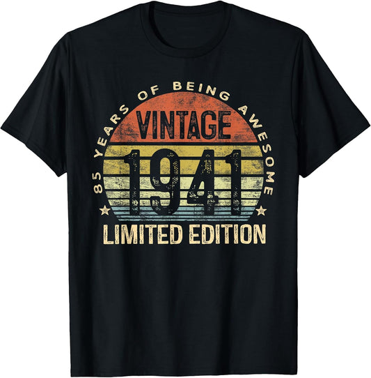 Vintage 1941 Limited Edition 85-Year-Old 85th Birthday