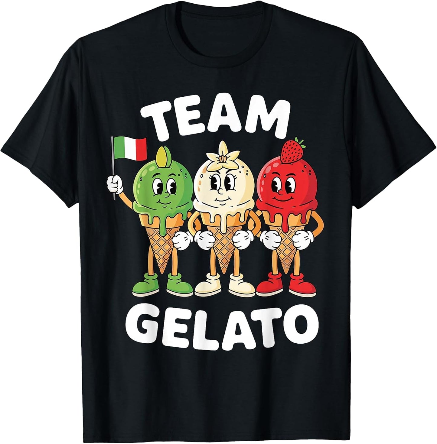 Team Gelato Funny Italian Ice Cream Italian Pride