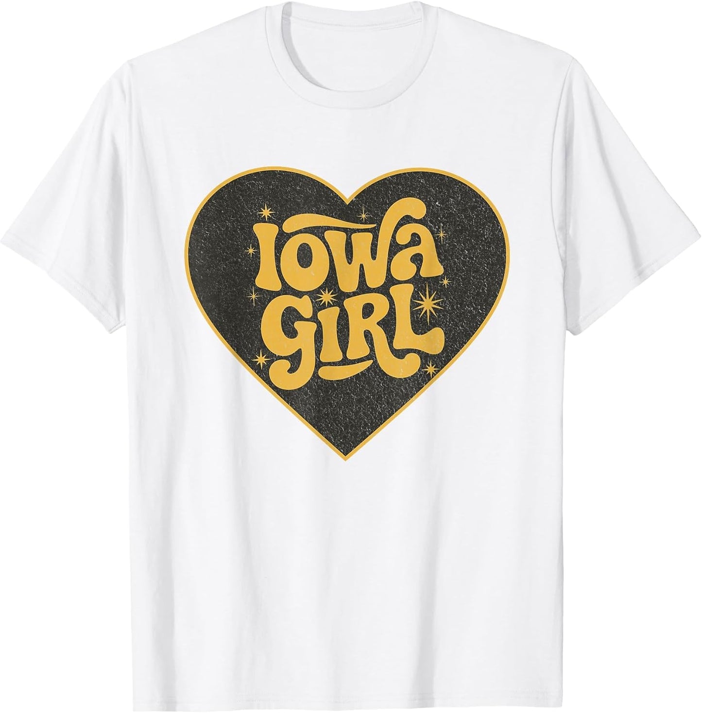 Retro Iowa Girl Heart Throwback Iowa Girls