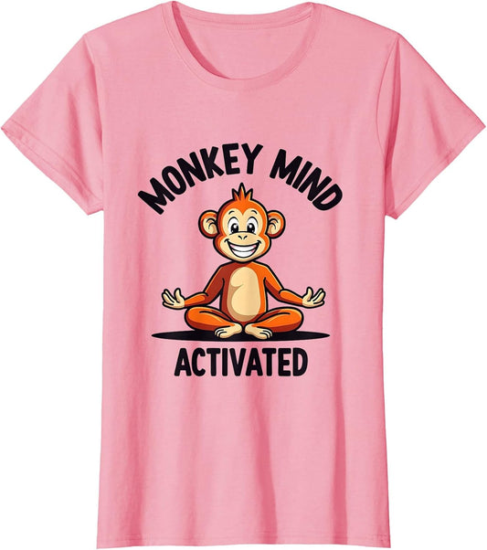 Monkey Mind Activated Funny Primate Design