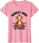 Monkey Mind Activated Funny Primate Design