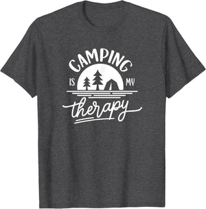 Camping is My Therapy for Outdoors Tent Camper