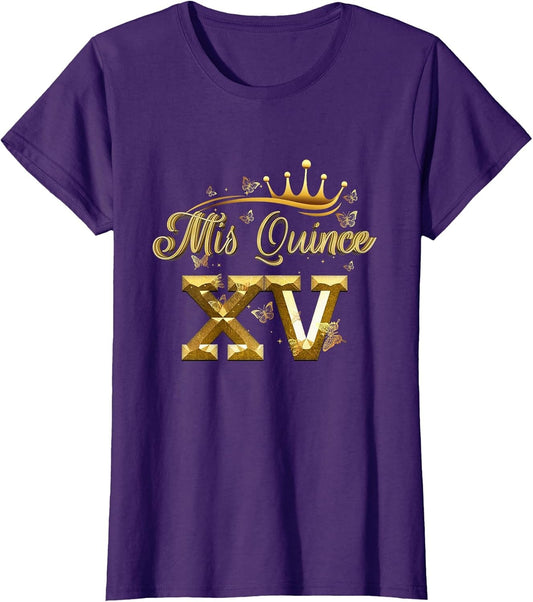 Mis-Quince Mexican Quinceanera 15 Year Old Birthday