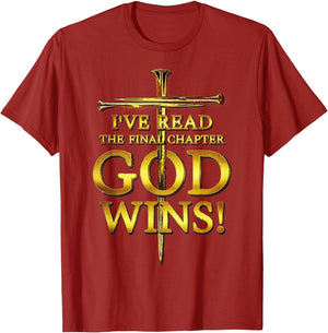 I've Read The Final Chapter God Wins Christian Religious