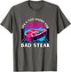 Life's Too Short for Bad Steak Vaporwave Style