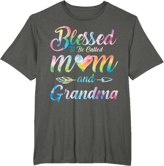 Blessed to Be Called Mom and Grandma Floral Mother's Day