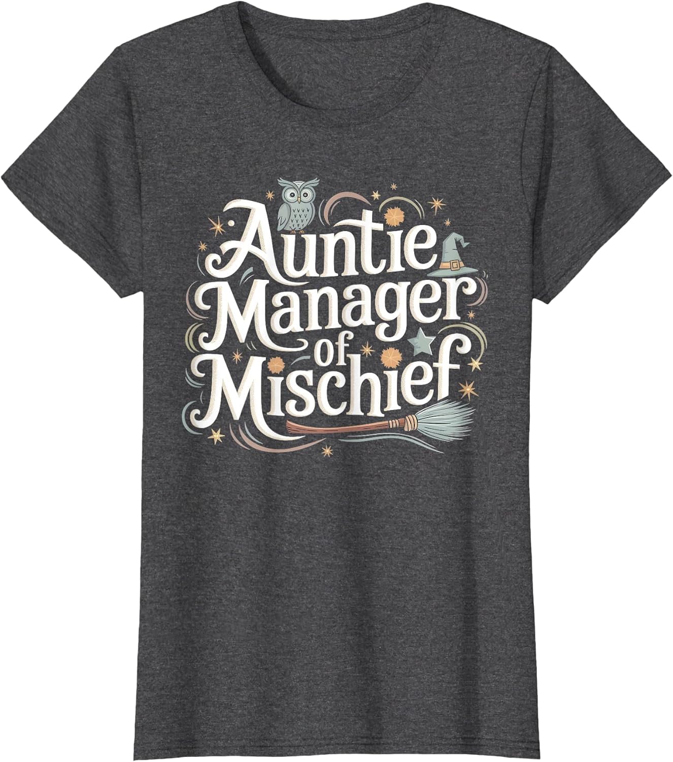Funny Auntie Manager of Mischief Family Matching Best Aunt
