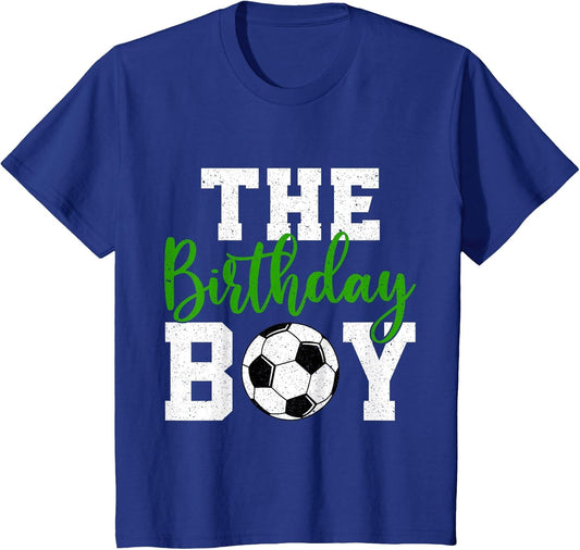The Birthday Boy Matching Family Soccer Birthday