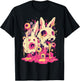 Psychedelic Creepy Horror Bunny Rabbit Goth Horror Weirdcore