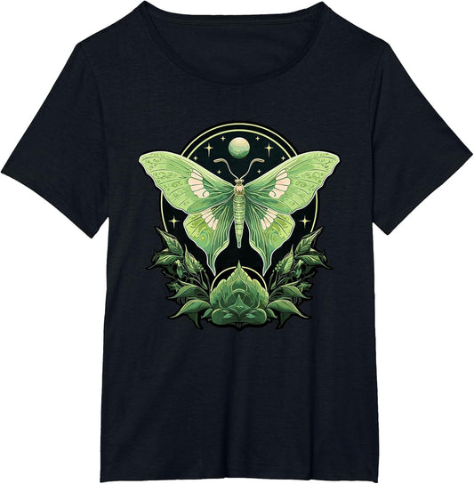 Luna Moth Insect Lover Witchy Aesthetic Moon Fairycore