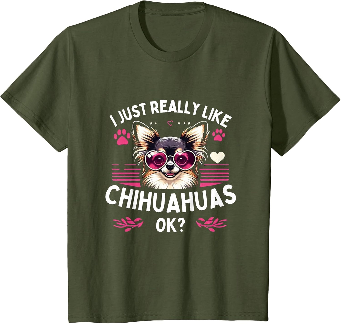 Chihuahua Shirt Girls Chihuahua Lover Women Chihuahuas