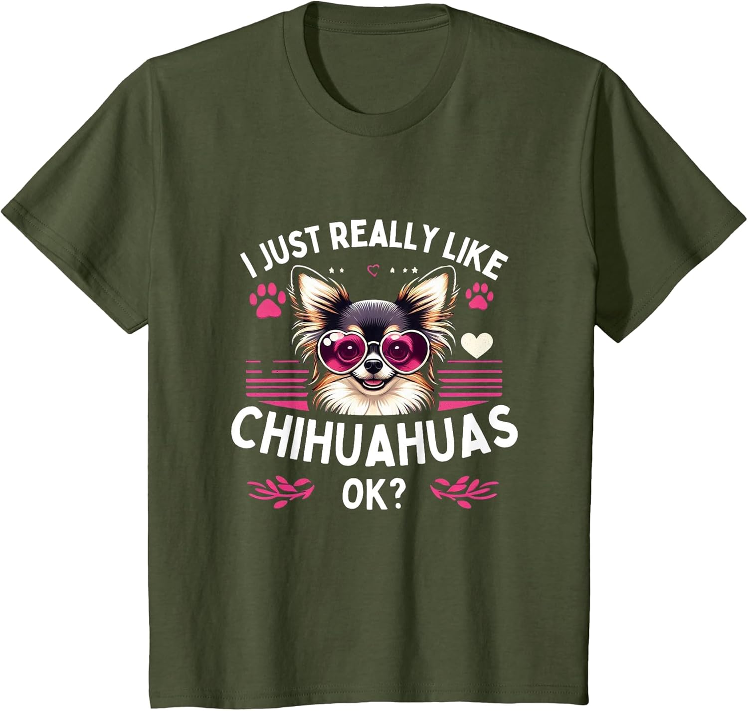 Chihuahua Shirt Girls Chihuahua Lover Women Chihuahuas