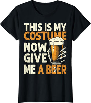 This is My Halloween Costume Now Give Me A Beer Skeleton