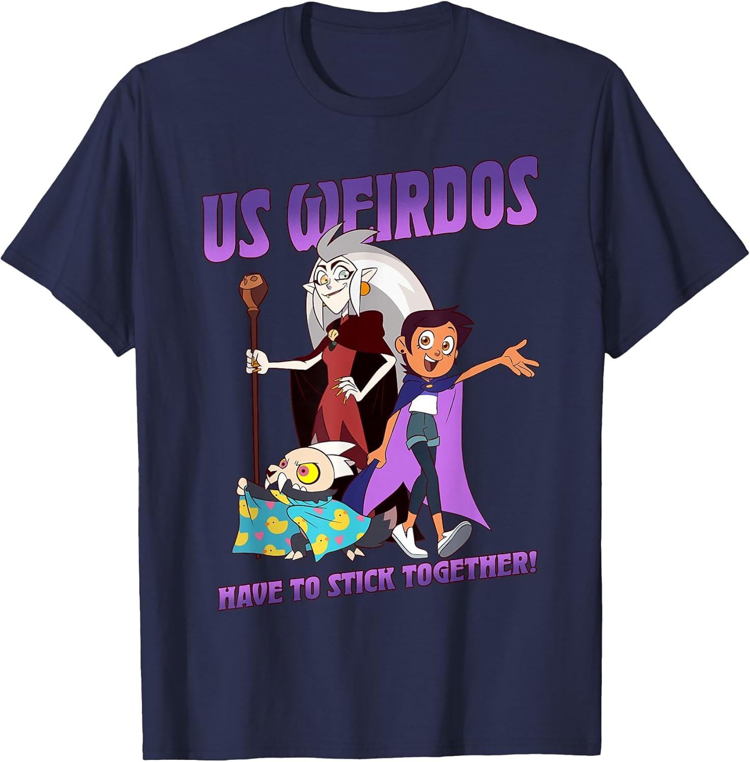 Disney The Owl House Us Weirdos Stick Together Group