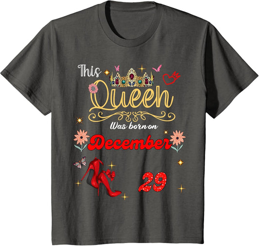 A Queen was Born on December 29 December 29th Birthday