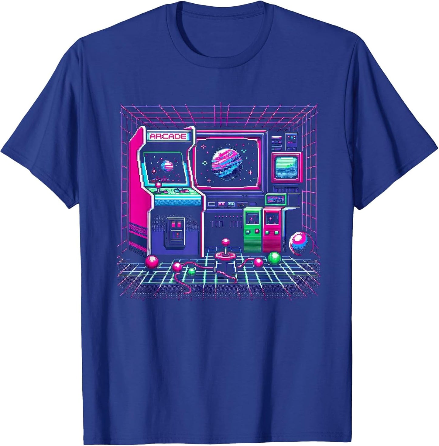 1980s Arcade Pixel Art