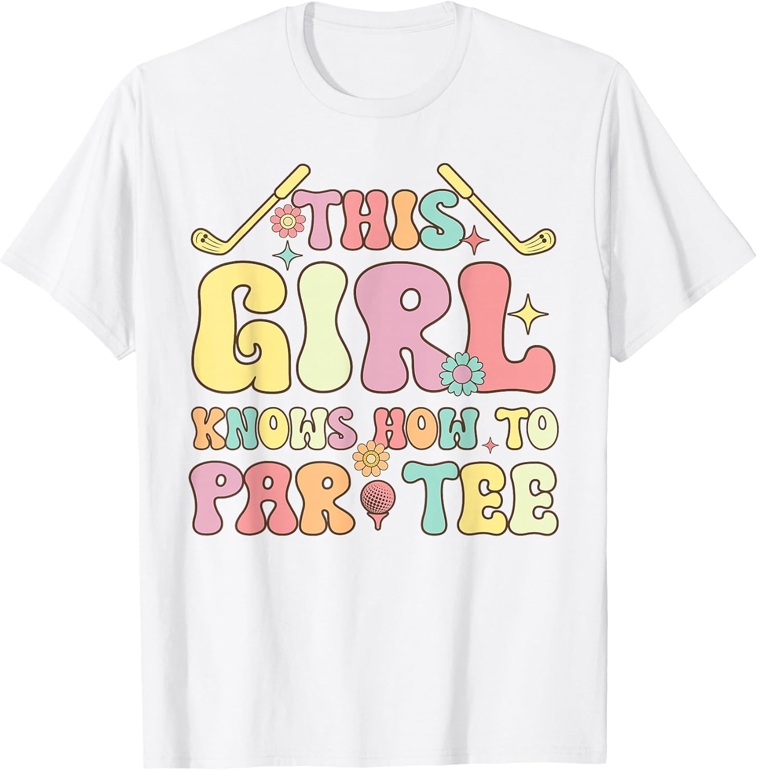 Groovy Golf Girl Golfing This Girl Knows How to Par