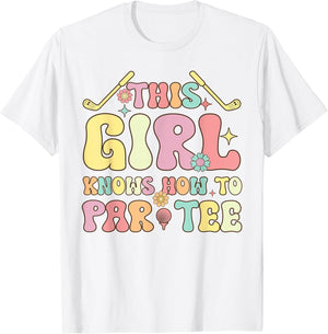 Groovy Golf Girl Golfing This Girl Knows How to Par