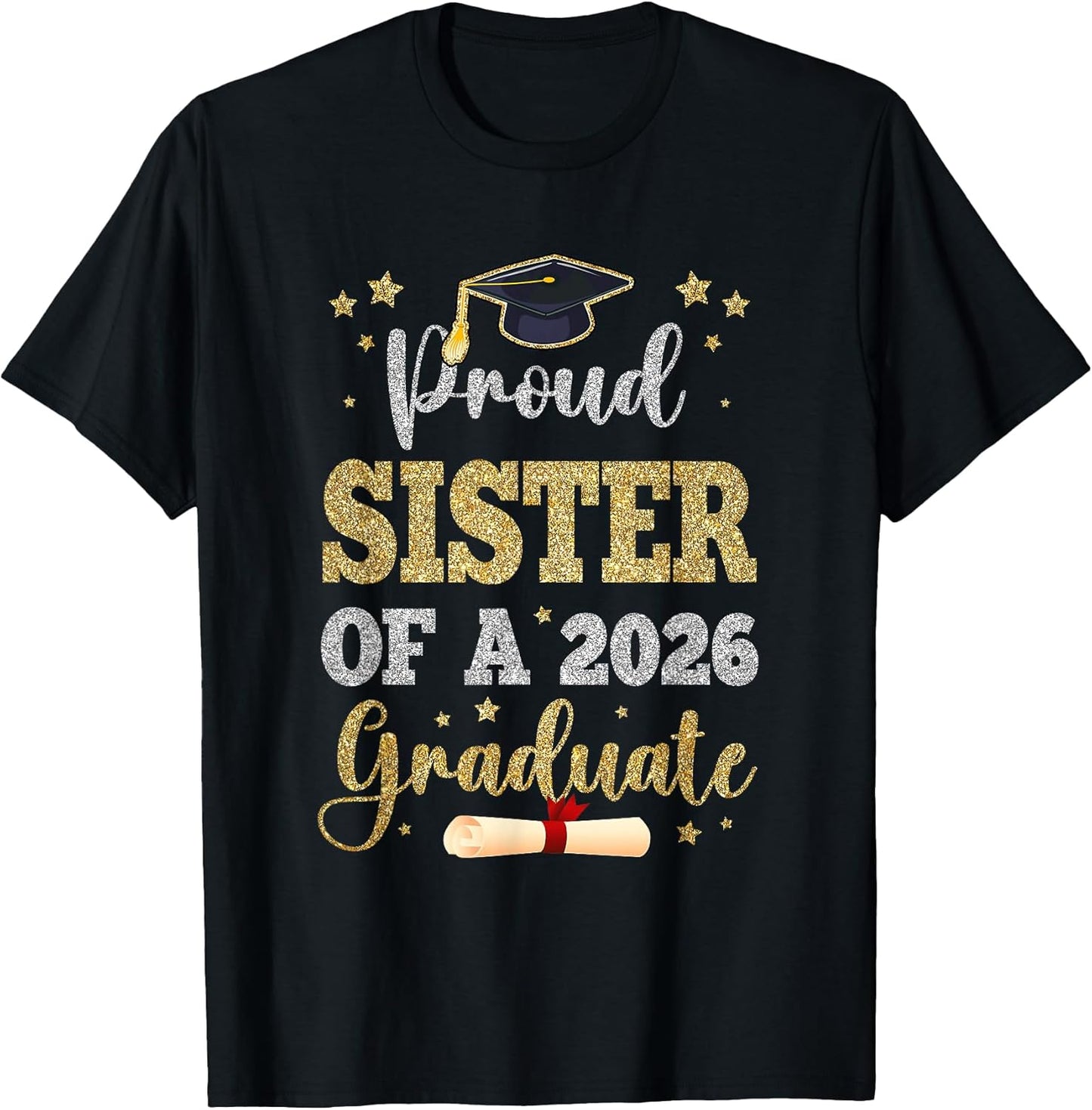 Proud Sister of A 2026 Graduate Senior Sister Class of 2026