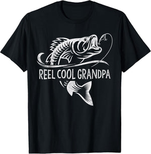 Reel Cool Grandpa Fishing Gifts Grandpa Father's Day