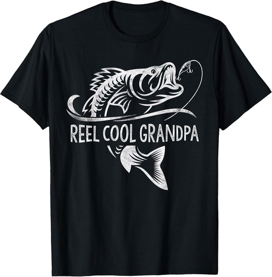 Reel Cool Grandpa Fishing Gifts Grandpa Father's Day