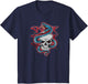 Skateboard Skate Skull & Snake Design