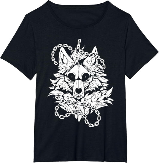 Skull Wolf Skeleton Dog