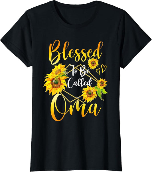Blessed to Be Called Oma Sunflower Women