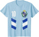 Uruguay Flag Number 10 Soccer Fan Men Women Kids Boys Girls