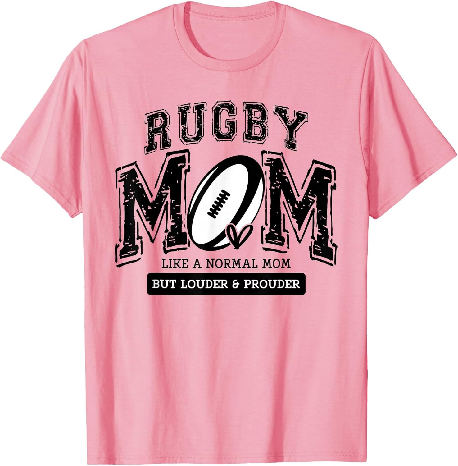 Loud Proud Rugby Mom Rugby Player Mama Family Funny Cute