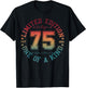 75 Year Old Gifts Vintage 1951 Limited Edition 75th Birthday