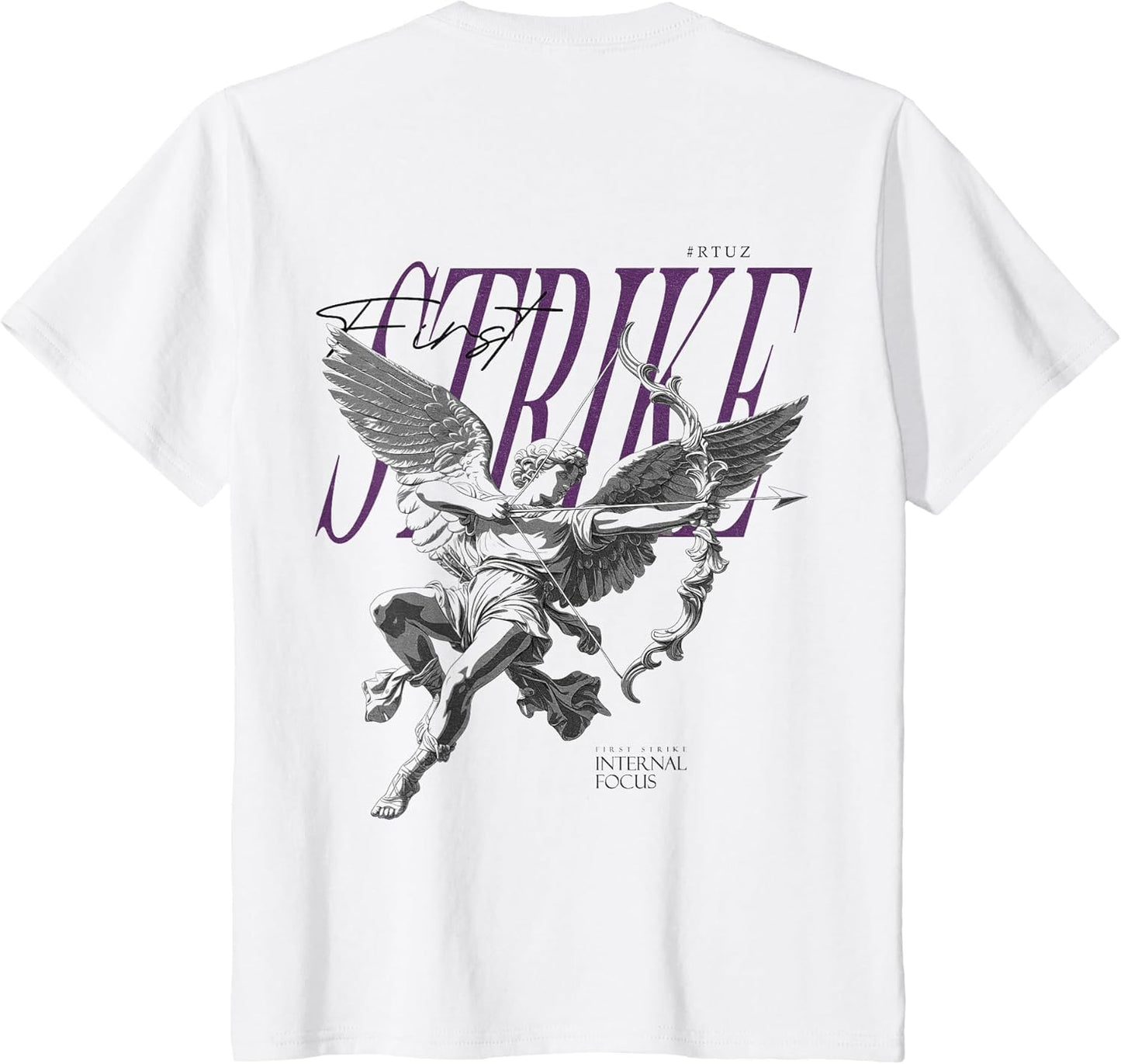 Hip Hop Vintage Edgy Urban Y2K Back Print Streetwear Angel