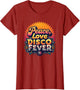 Peace Love Disco Fever Retro 70s Design