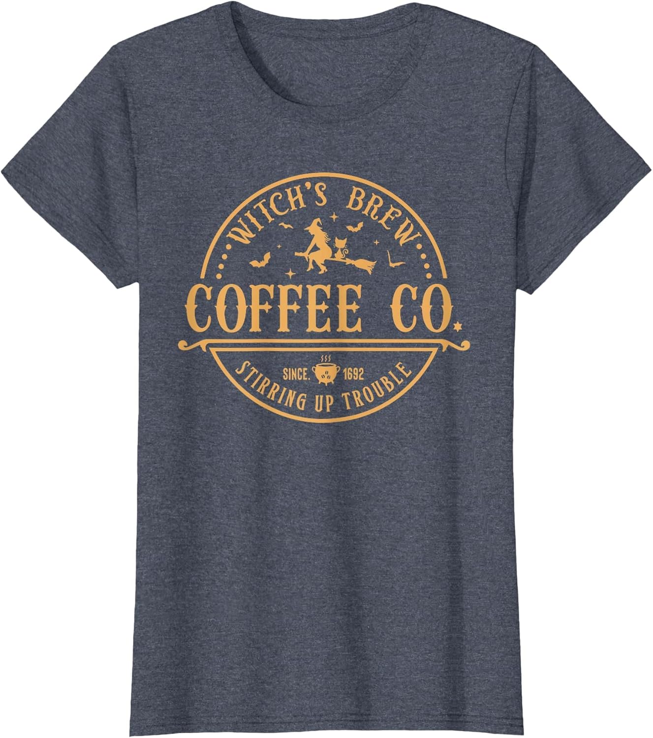 Witch's Brew Coffee Co Stirring Up Trouble Funny Halloween