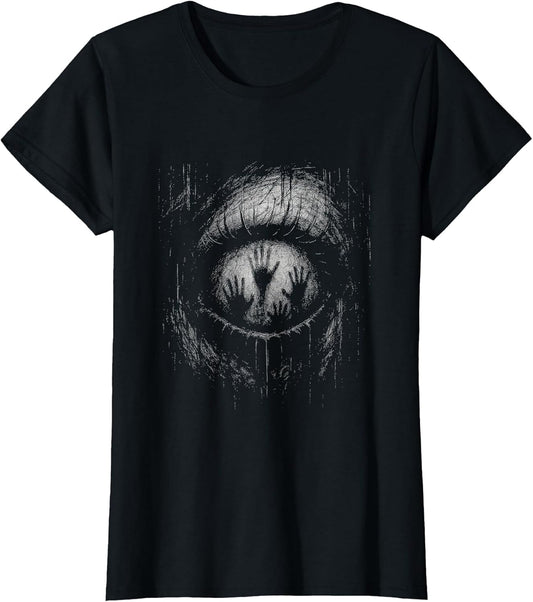 Horror Creepy Eye Ghost Hands Grunge Goth Alt Aesthetic