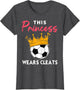 This Princess Wears Cleats Cool Soccer Girl Biggest Fan