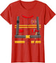 Firefighter Fireman Halloween Costume for Boys Kids Men DIY