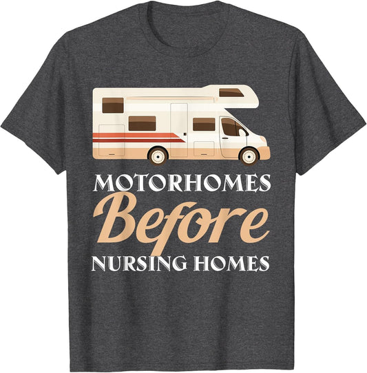Vintage Motorhomes Before Nursing Homes RV Camping Lover