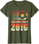 Awesome Since 2006 Soccer 10th Birthday Vintage Soccer