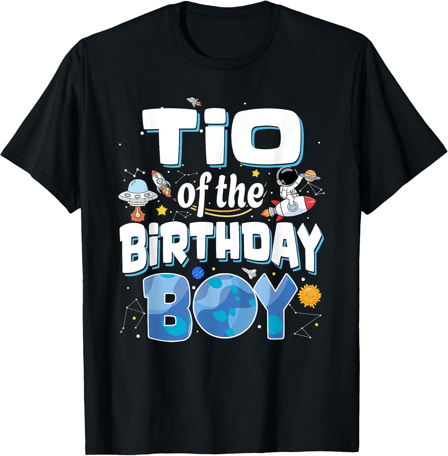 TIO of The Birthday Boy Astronaut Family Space Planets
