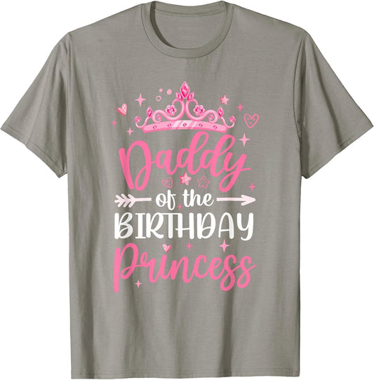 Daddy of The Birthday Princess Birthday Girl Kid Family