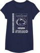 Penn State Nittany Lions Basketball Vintage Court Navy