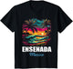 Retro Ensenada Mexico Sunset Vintage Vacation Souvenir