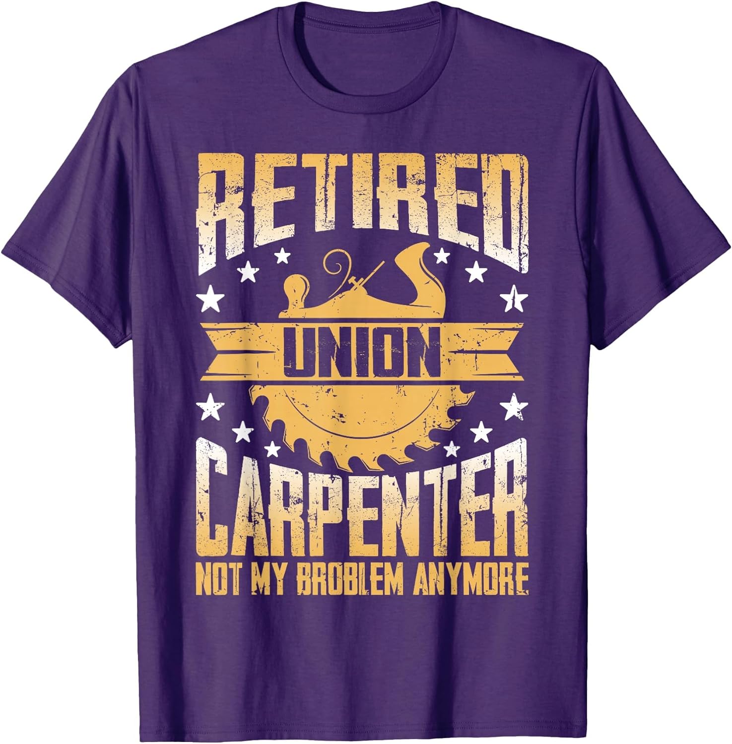 Retired Union Carpenter Shirt Union Carpenter Retirement
