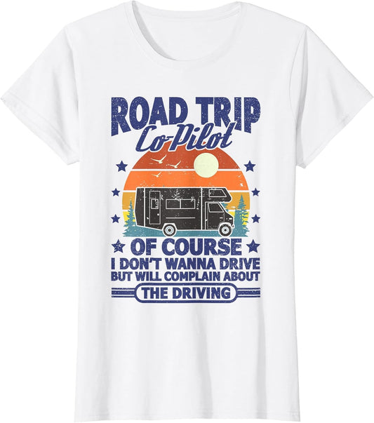 Road Trip Motorhome Co-Pilot RV Camper Passenger Driver