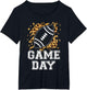 American Football Game Day Leopard Print Funny Sport Lover